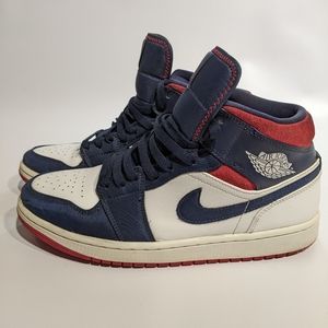 Jordan Men's Shoes Nike Air 1 Mid Se Olympic Size 9